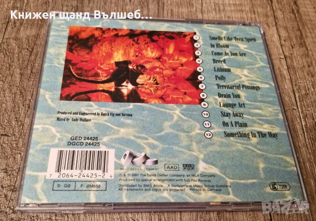 Компакт Дискове - Рок - Метъл: Nirvana – Nevermind, снимка 2 - CD дискове - 47007704