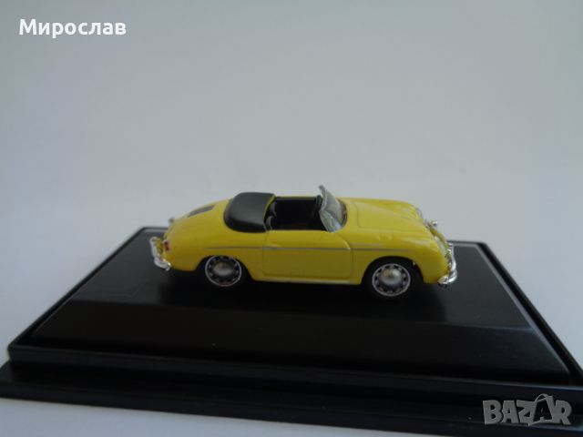  SCHUCO 1:87 H0 PORSCHE 356 КОЛИЧКА МОДЕЛ, снимка 4 - Колекции - 46218673