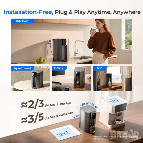 Машина за обратна осмоза Waterdrop C1H , снимка 6 - Други - 51534290