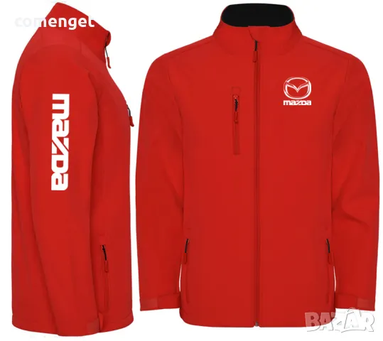 НОВО! Softshell / софтшел якета АУДИ / AUDI, HONDA, MAZDA, MERCEDES / МЕРЦЕДЕС! Или с ТВОЯ идея!, снимка 6 - Якета - 49610611