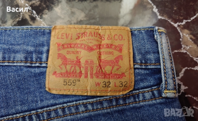 Мъжки дънки Levis размер 32, снимка 3 - Дънки - 52951956