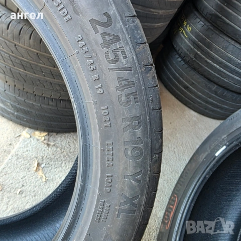 continental 245/45/19, снимка 4 - Гуми и джанти - 53856712