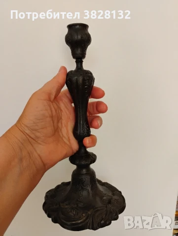 винтидж свещник, снимка 2 - Други ценни предмети - 51053037