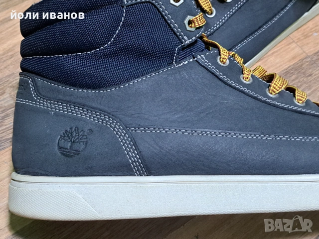 Timnerland-кожени шити висоли обувли 46 номер, снимка 4 - Маратонки - 53694970