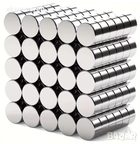 10 бр. Супер силни нови неодимови дискови малки 25 х 2 мм. мощни магнити за хладилник и офис магнит, снимка 12 - Други инструменти - 50524133