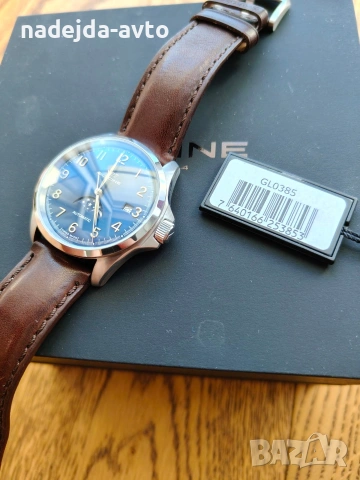 Swiss Glycine Combat classic moonphase, automatic, перфектен, бартер, снимка 2 - Мъжки - 53573719