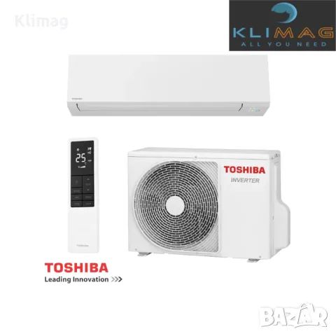 Хиперинверторен климатик Toshiba SHORAI EDGE R32 , RAS-B13J2KVSG-ERAS-13J2AVSG-E1 13000 BTU, снимка 1 - Климатици - 46943543