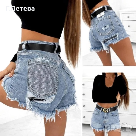 ❌Къси панталони с камъчета 