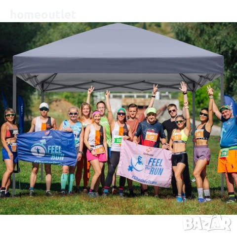 ПРОМОЦИЯ Шатра ABCCANOPY (BEACH COMPACT CANOPY) X0019T111V, GRAY, снимка 7 - Градински мебели, декорация  - 50849638