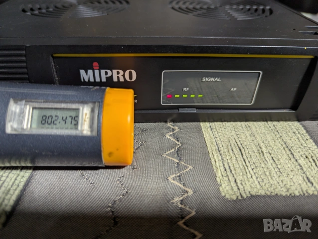 SENNHEISER SKM 300 G1 + MIPRO MR 801a, снимка 3 - Микрофони - 48968247