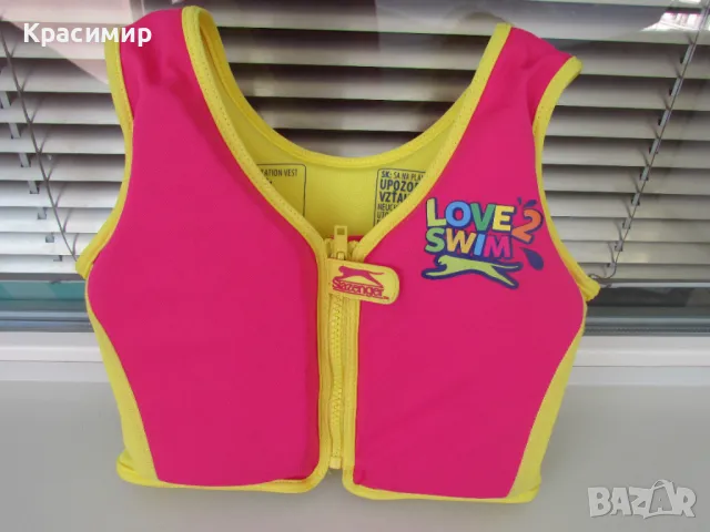 Детска спасителна жилетка Slazenger Love 2 Swim, снимка 1 - Водни спортове - 49415971