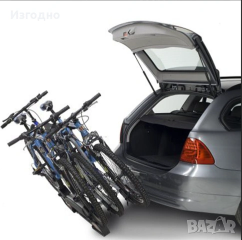  Багажник за велосипеди за теглич Menabo Winny Plus 3 Thule, снимка 2 - Аксесоари и консумативи - 53246507