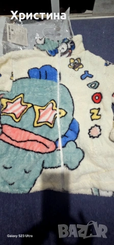 Дамски комплект  пухена пижама, снимка 2 - Пижами - 53019007