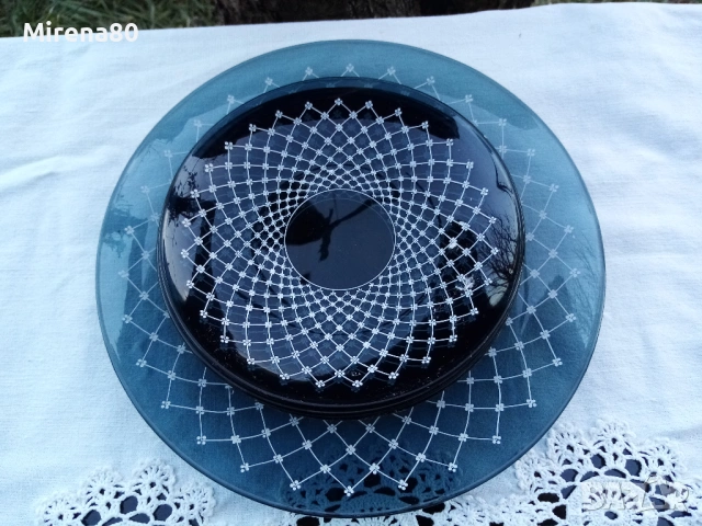 Стар сервиз за десерт - СССР !, снимка 2 - Сервизи - 53659806