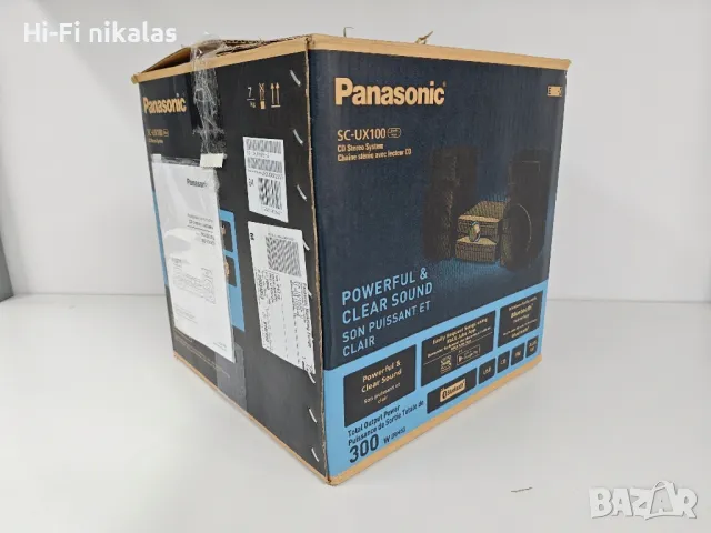 стерео уредба с USB и блутут PANASONIC SA-UX100, снимка 10 - Аудиосистеми - 47127669