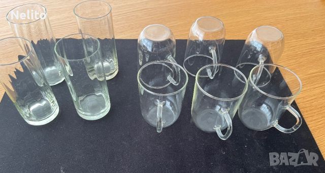 Стъклени чаши, снимка 1 - Чаши - 46441147