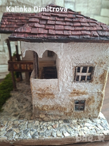 Макет на стара къща,съхранила духа на времето., снимка 13 - Декорация за дома - 53948715