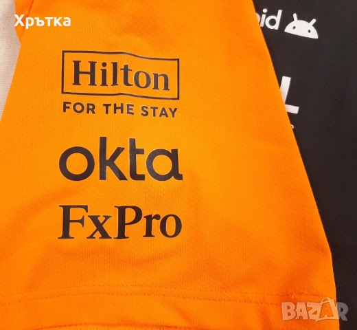 McLaren Formula 1 Team Lando Norris - Оригинална мъжка тениска р-р L, снимка 11 - Тениски - 54167305