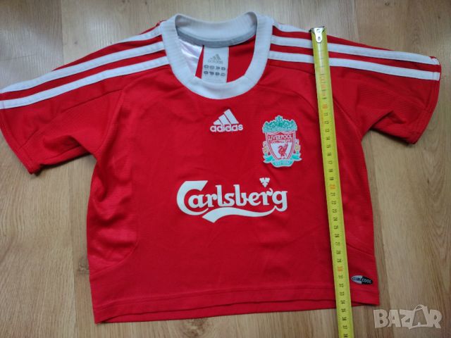 Liverpool / Adidas - футболна бебешка тениска на Ливърпул, снимка 5 - Бебешки блузки - 45810919