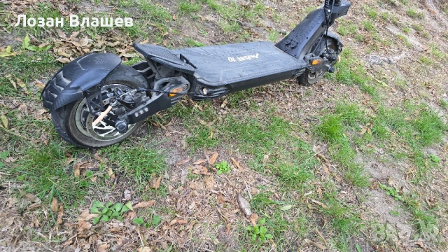 Електрически скутер / тротинетка Mukuta 10 dual, снимка 3 - Велосипеди - 51628079