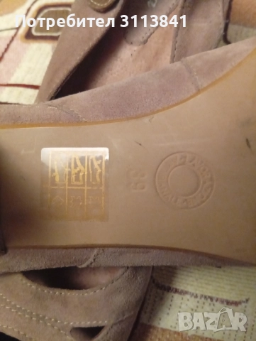 Елегантни сандали 39 номер естествена кожа, снимка 7 - Дамски елегантни обувки - 52022782