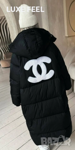 Дамско Зимно Яке ⚜️Chanel, снимка 3 - Якета - 53124361