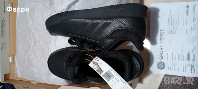 НОВИ черни дамски маратонки Адидас Adidas, снимка 2 - Маратонки - 46096644