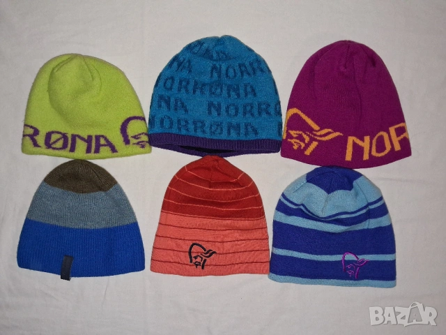 6 броя - Norrona-зимна шапка 100% мерино - Merino Wool 