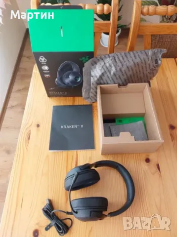 Слушалки Razer Kraken V3 X, снимка 7 - Слушалки и портативни колонки - 47165811