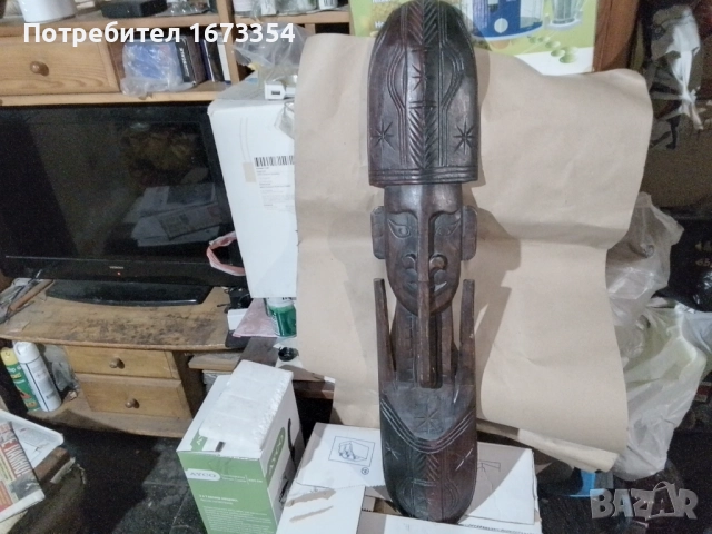 Маска дървена, снимка 2 - Други - 52893781