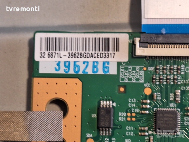 TCON 6871L-3962G 6870C-0442B , for, Телевизор Philips,  модел 32PHT4201/12   32inc DISPLAY TPT315B5-, снимка 3 - Части и Платки - 54015368