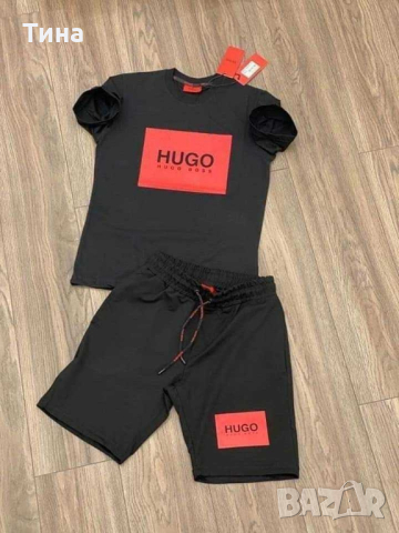 🔥 ХИТ МОДЕЛ МЪЖКИ ЛЕТЕН КОМПЛЕКТ HUGO BOSS 🔥