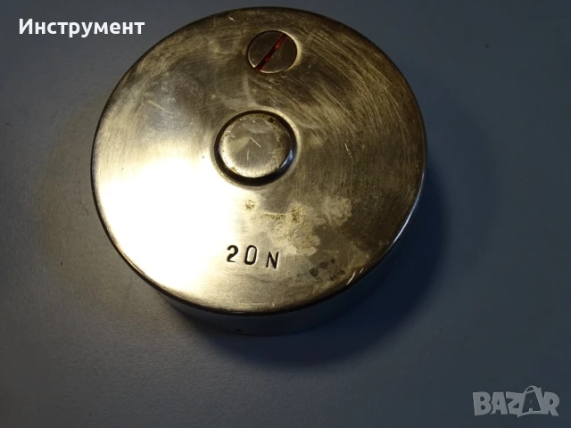 Комплект стоманени тежести модел МИП-10-1 USSR 20N, снимка 4 - Други инструменти - 50827732