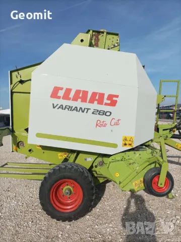 сламопреса Claas Variant 280 СЕЧКА, МРЕЖА И СЕЗАЛ, снимка 3 - Селскостопанска техника - 48598794