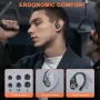 Bluetooth безжични слушалки с калъф за зареждане  Mysic, снимка 5