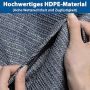 HENGMEI Килим за тента, постелка за къмпинг HDPE висококачествен килим за тента с алуминиеви халки, снимка 3