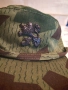 Оригинална Българска Соц Военна Камуфлажна Шапка Фуражка 1970те г, снимка 1
