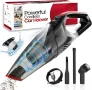 Aerobe Car Hoovers Cordless Мощна акумулаторна мини прахосмукачка за дома и автомобила, безжична , снимка 1