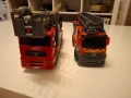 Пожарна Man и Mercedes, Volvo FM бетоновоз, Dickie, големи, снимка 1