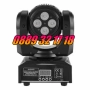 Дискотечен прожектор с 4 диода, прожектор Moving Head , снимка 2