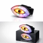 Задна LED стоп светлина за велосипед QIXUN EYE, USB, 30Lum, 7 режима, снимка 2