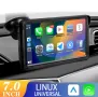 Carplay Android Auto 7 инча мултимедийна навигация навигация Waze Google maps плеър , снимка 2