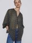 Дамска лека блуза с дълъг ръкав и копчета Zara, 99% полиестер, XL, снимка 1 - Блузи с дълъг ръкав и пуловери - 45778819