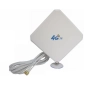 Нова Антена, 4G LTE /3G/2G 5dBi, SMA мъжки конектор, 2м кабел  , снимка 2
