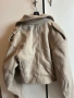 Бежова жилетка/късо палто Zara XS, снимка 3