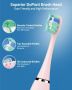 Нова Розова акумулаторна електрическа четка за зъби възрастни Грижа уста, снимка 4