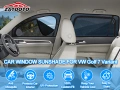 сенници за странични стъкла ZATOOTO за VW Golf 7 Variant (2015–2021) – комплект 4 бр, снимка 6