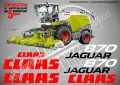 CLAAS Jaguar 900 стикери надписи, снимка 4