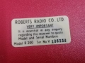 Ретро, английско AM радио ROBERTS R200, снимка 8