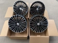 4 бр. чисто нови алуминиеви джанти 17 цола 5x114.3 , централен отвор 67.1 , ET35, 7.5J, снимка 2